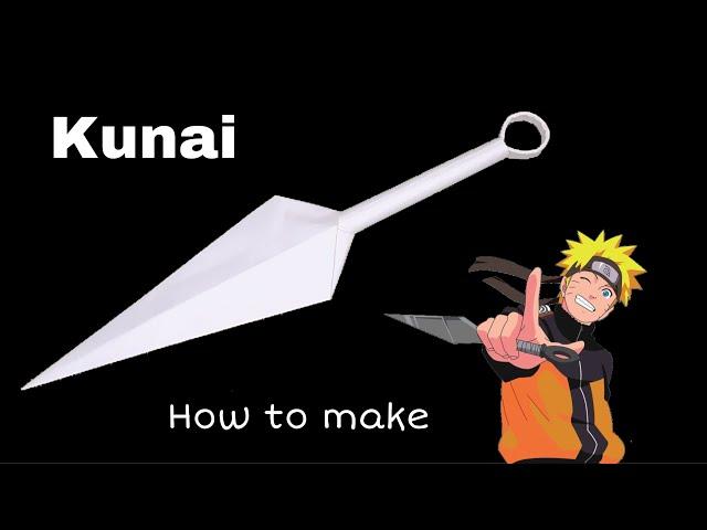 How to Make Kunai from Paper | Origami Naruto | Origami | Ninja Weapon | Paper Craft