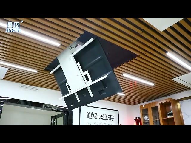 motorized tv lift ceiling mount bracket