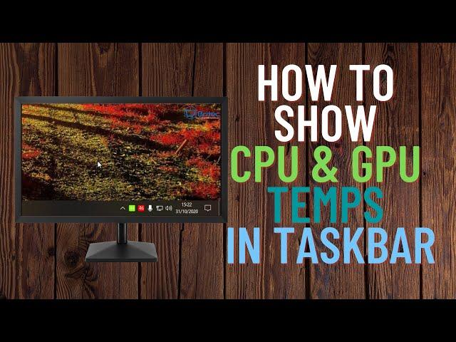 How to Monitor CPU and GPU Temperatures on Windows 10