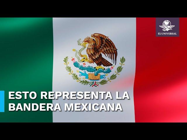 ¿Qué significan los colores y el escudo de la bandera de México?