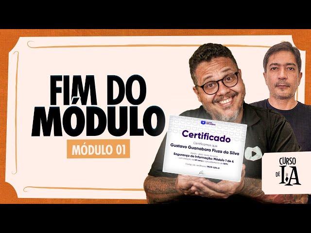 Encerramento Módulo 01: Certificado e Próximos Passos - @CursoemVideo Inteligência Artificial