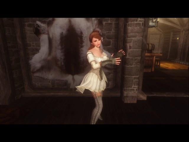 Dancing in Skyrim - Lily Lily Burning Night リリリリバーニングナイト