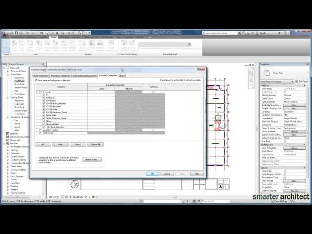 Revit Tutorials: Linking CAD Files To Revit