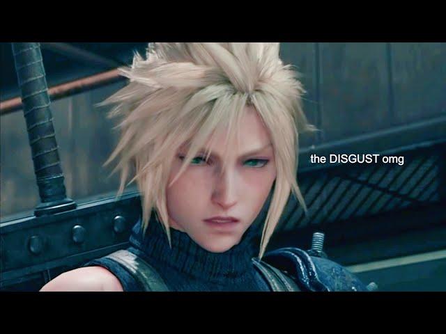 cloud is DONE | final fantasy 7 remake memes