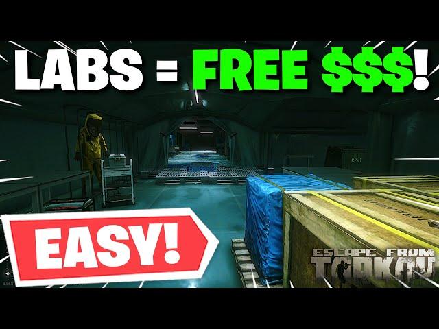 Escape From Tarkov PVE - Labs Is STILL Just FREE MONEY! Easy And Quick Profitable Raids!