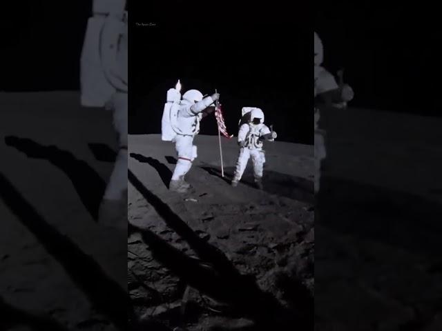 Neil Armstrong's Moon landing video   #shorts #short #viral #viralvideo #thespacezone