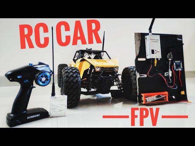 My Long Range Rc Car FPV Setup with 1.2ghz Video and 433mhz Radio System