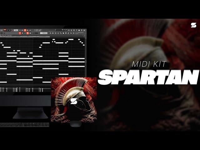 [+20] Best Dark Trap Piano Midi Kit - SPARTAN [DRAKE, TRAVIS SCOTT, NARDO WICK] Piano Midi Pack