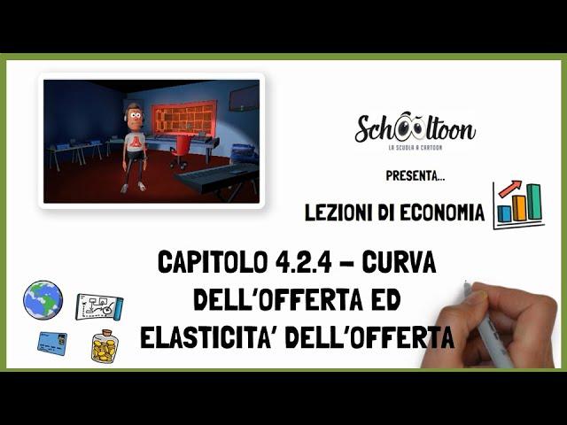 Curva dell'offerta ed elasticità dell'offerta - Economia - Schooltoon