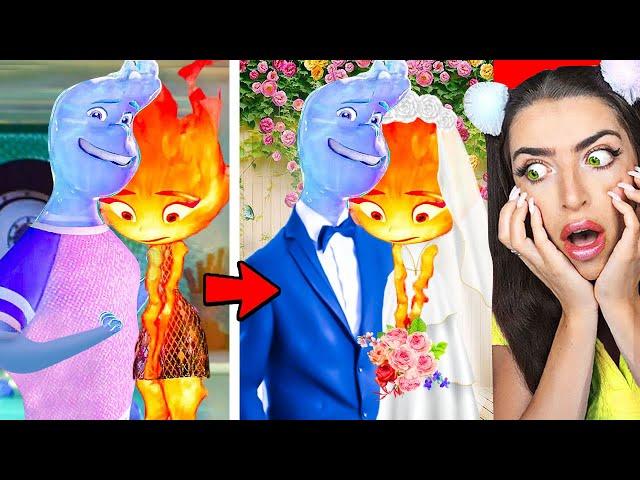 Ember From ELEMENTAL gets MARRIED!? (AMAZING GLOW UP TRANSFORMATIONS!)