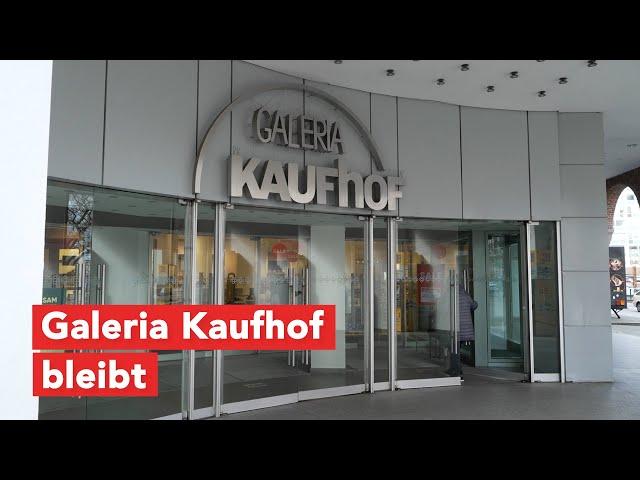 Galeria Kaufhof in Wismar und Rostock bleibt