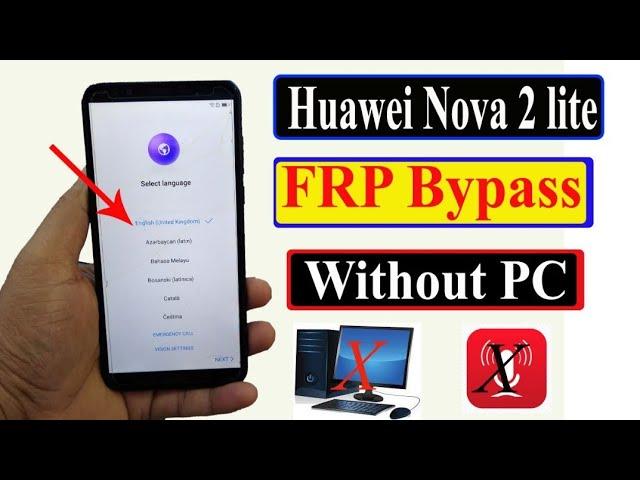 Huawei Nova 2 Lite (LDN-LX2) Frp Bypass | All Huawei Google Account Remove | Without PC 100%