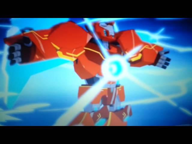 Transformers robots in disguise (2015) Jetstorm and Slipstream vs Buzzstrike (short fight)