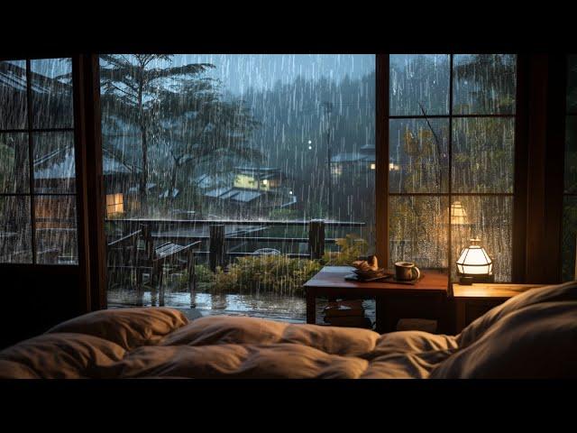 【2M VIEWS】 Soothing Rain Sounds️ | Come in to the bed and close your eyes to feel the rain
