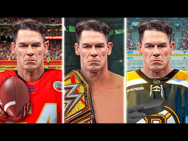 I Put HEEL John Cena In EVERY Sport!