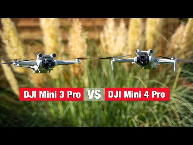 DJI Mini 4 Pro vs DJI Mini 3 Pro -  ( Vergleich für Drohnen - Anfänger )