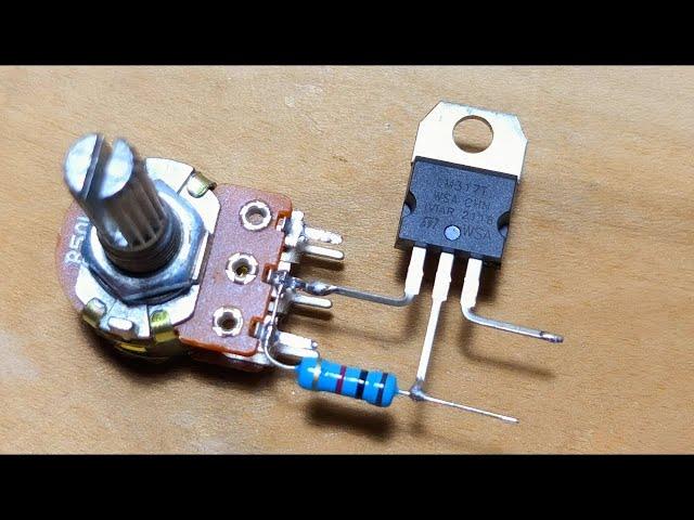 How to Make Adjustable Voltage Regulator / Voltage Converter