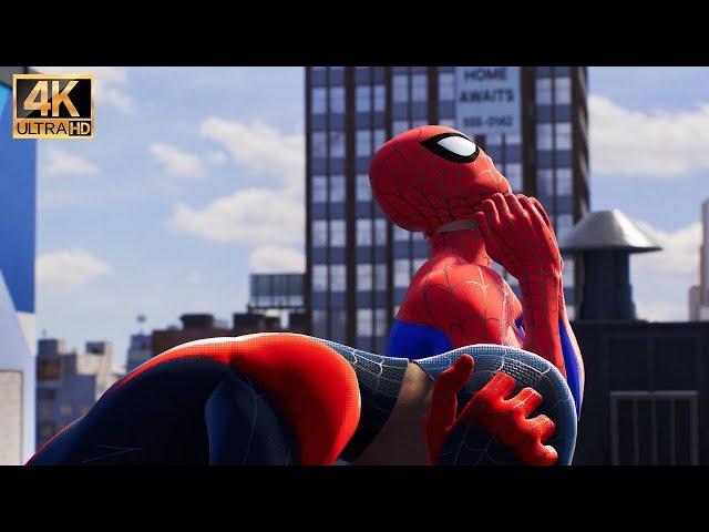 ITSV Peter B Parker & ITSV Miles Morales Vs Sandman (NG+) - Marvel’s Spider-Man 2 PS5 (4K60FPS)