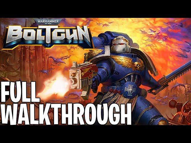 Warhammer 40k Boltgun | Full Game Walkthrough