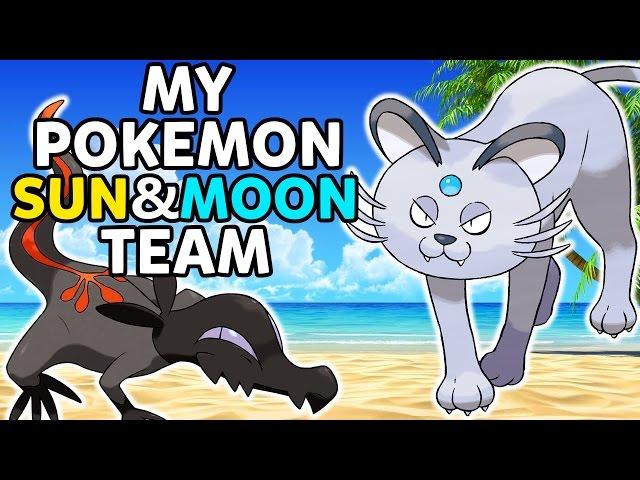 My Pokemon Sun and Moon Team - MandJTV Pokevids