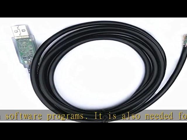 EZSync USB-to-RS232 Serial Interface Programming Control Cable for Skywatcher and Orion Telescope,