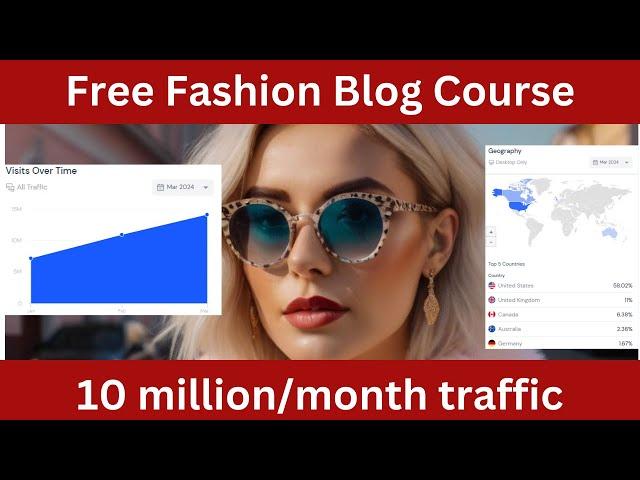 How to start USA & UK Fashion blog in wordpress and earn $1000/month | International blogging