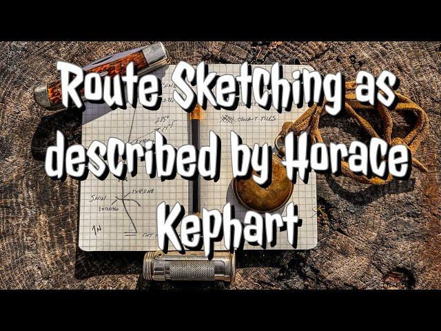 Route Sketching as described by Horace Kephart with Dave Canterbury