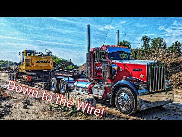 Down To The Wire! #trucking