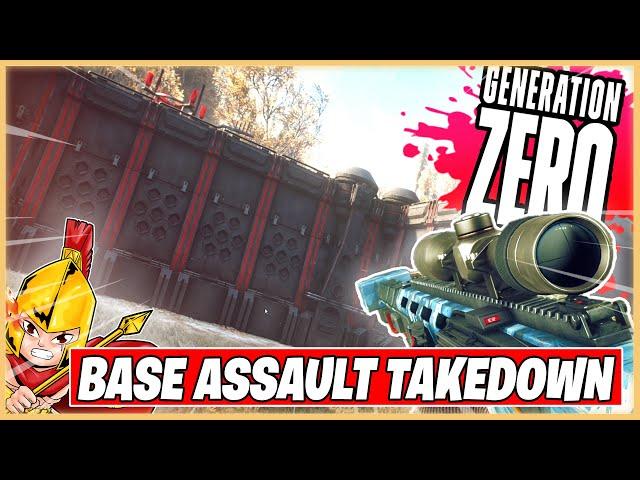 How To Defeat An ENTRENCHED Base Assault In Generation Zero