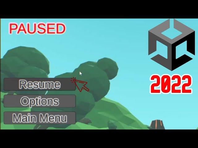 Unity PAUSE MENU 2022 Tutorial | Beginner Friendly