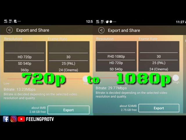 How to export HD Video to 4K Video | KineMaster