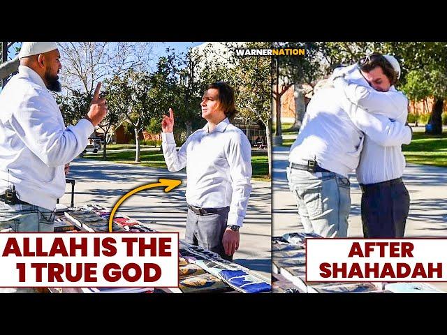 White American Converts To Islam & Immediately Feels The Love Of Allah