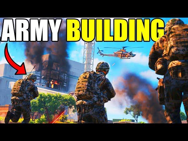 Largest CITY SIEGE Invasion Ever in NEW Army Building Simulator! - Total Conflict: Resistance