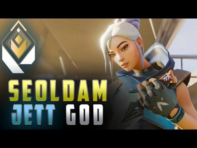 KOREAN JETT | SEOLDAM MONTAGE | VALORANT MONTAGE #HIGHLIGHTS