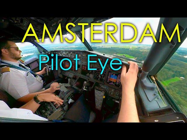 A Day in the Life as an Airline Pilot | Flight To Amsterdam with ATC communication