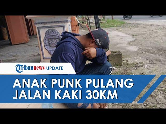 Viral Kisah Anak SMP Keluar dari Kelompok Punk & Jalan Tanpa Alas Kaki 30Km Demi Kembali ke Keluarga