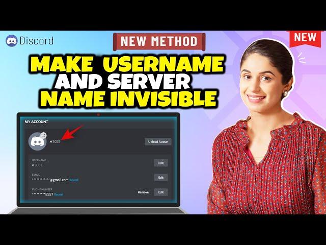 Make Your Username and Server Name Invisible on Discord 2024