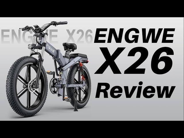 ENGWE X26 Review - Fast & Powerful 26-Inch  Fat Wheel eBike