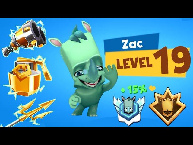 *Level 19 Zac* is Unstoppable | Zooba