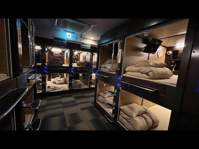 Capsule hotel with too many offerings   | ANSHIN OYADO