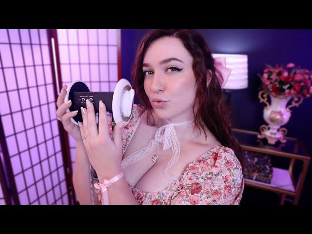 ASMR  Patreon Sneak Peeks  [Ear Eating, Ear Flutters, Lens & Ear Licking, Mouth & Kiss Sounds]