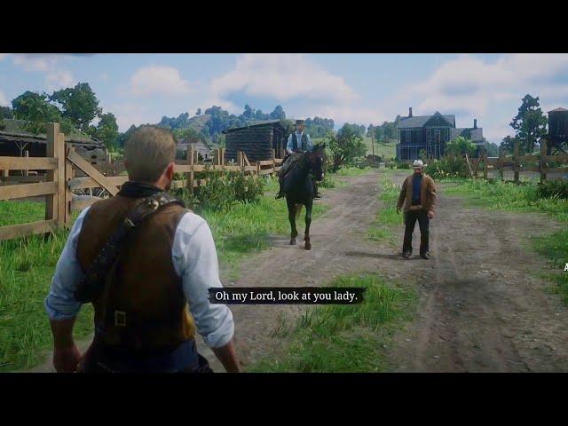 The ONLY Way To Challenge NPC for A Duel In Red Dead Redemption 2