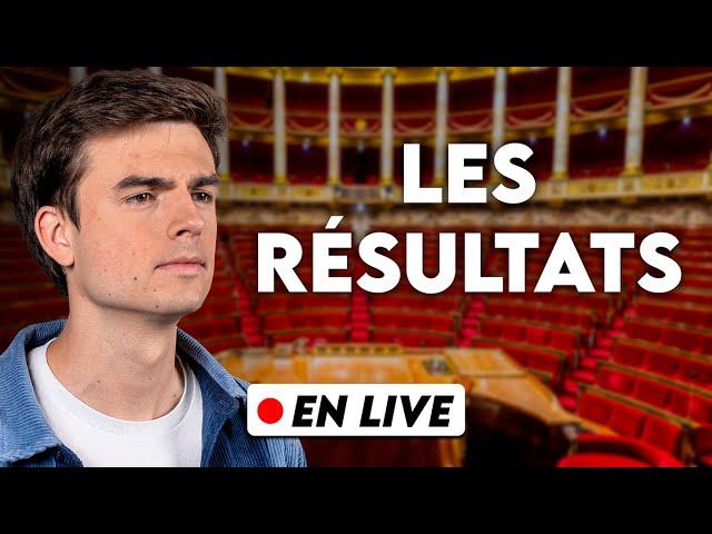 LÉGISLATIVES : les résultats du second tour et réactions (LIVE)