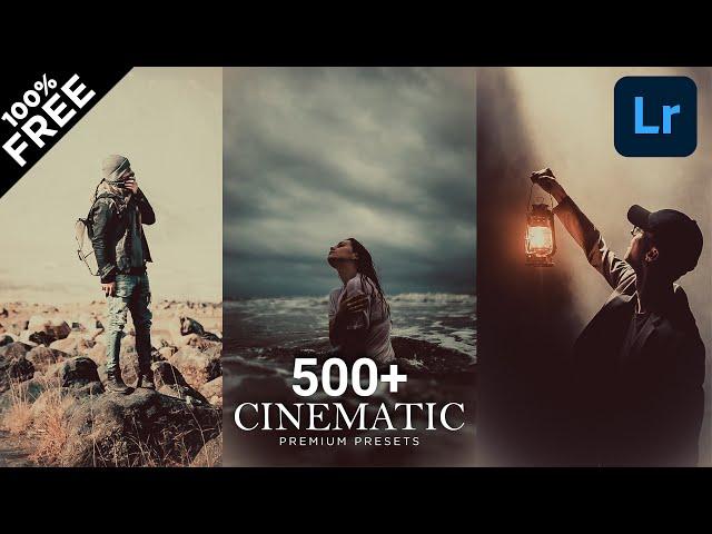 Free 500+ Cinematic Presets | Lightroom Mobile Presets | Free XMP