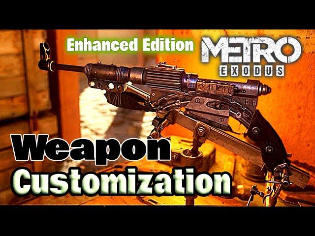 Weapon Upgrades and Customization | Metro Exodus Enhanced Edition