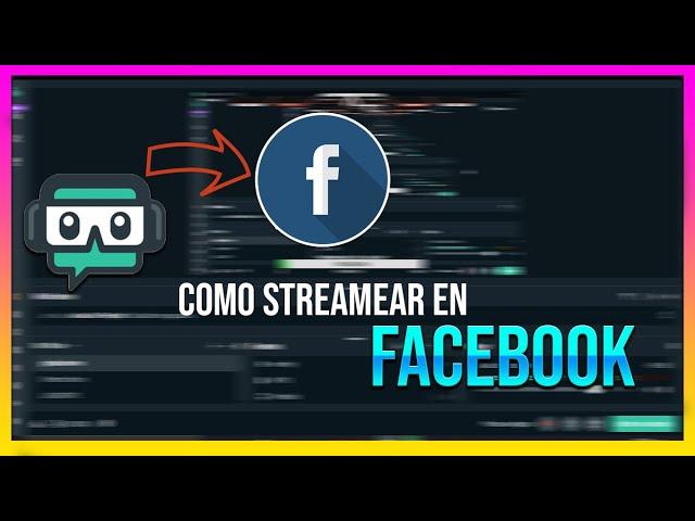  Como hacer streams en facebook con streamlabs obs!