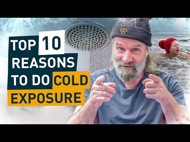 Wim Hof's Top 10 reasons to take cold showers & ice baths 