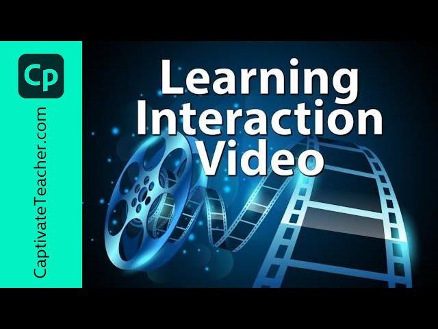 YouTube Learning Interaction for Your Adobe Captivate 2019 eLearning