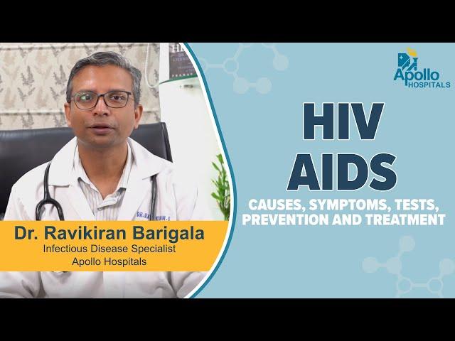 Apollo Hospitals |  Most Asked FAQs on HIV | Dr. Ravikiran Barigala