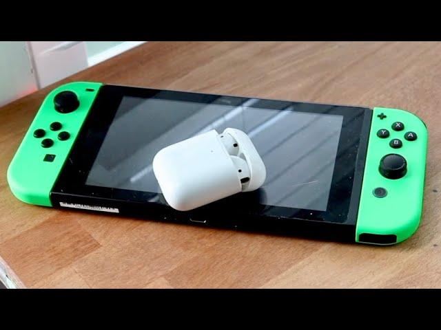 How To Connect AirPods To ANY Nintendo Switch! (2021)